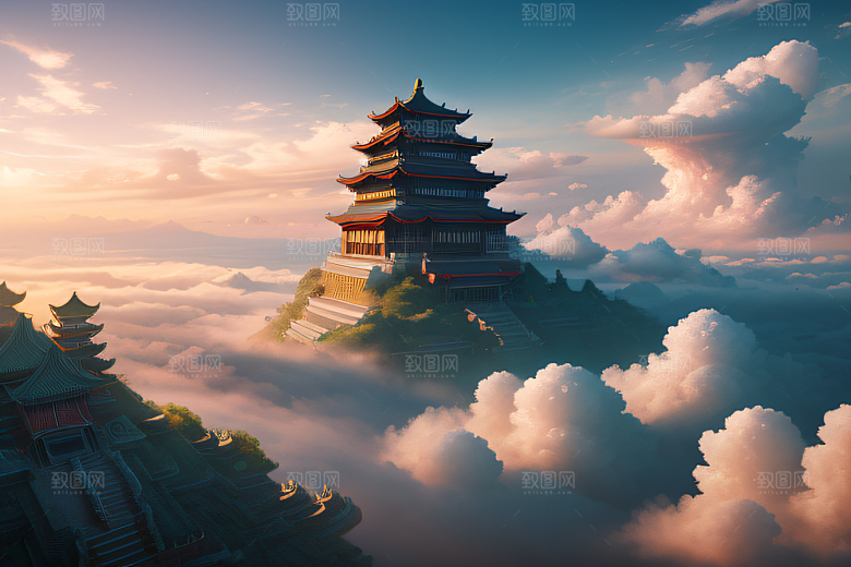 海量云海三维照明的视觉盛宴