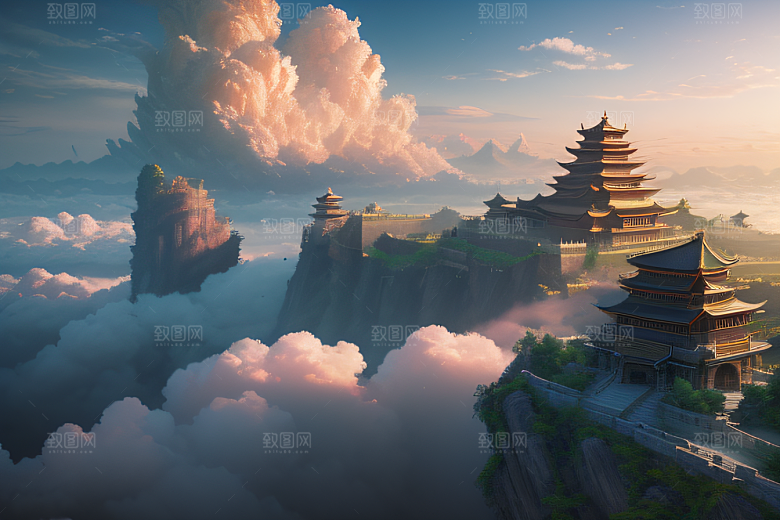 海量云海三维照明的视觉盛宴