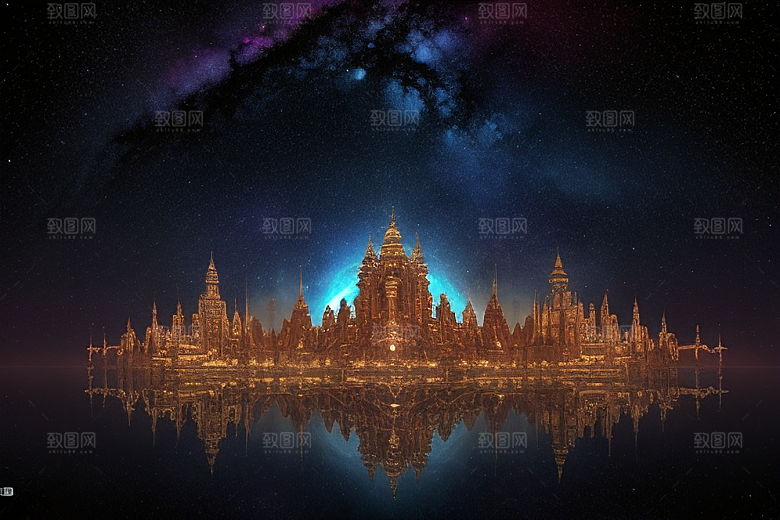 天神宫殿宇宙壮丽