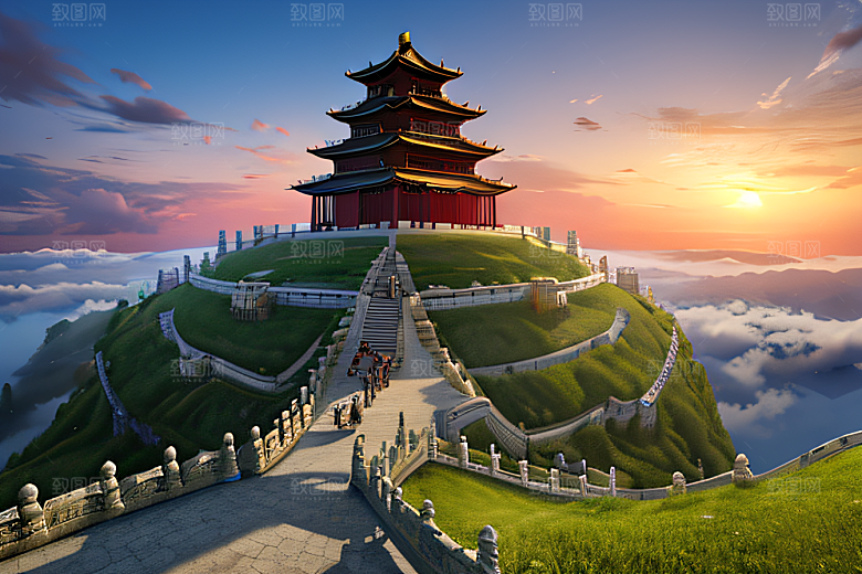 海量云海三维照明的视觉盛宴