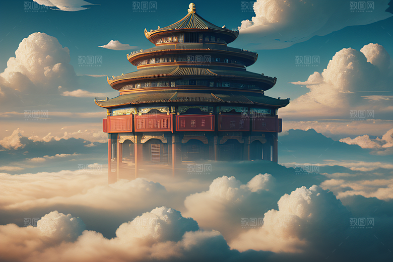 海量云海三维照明的视觉盛宴