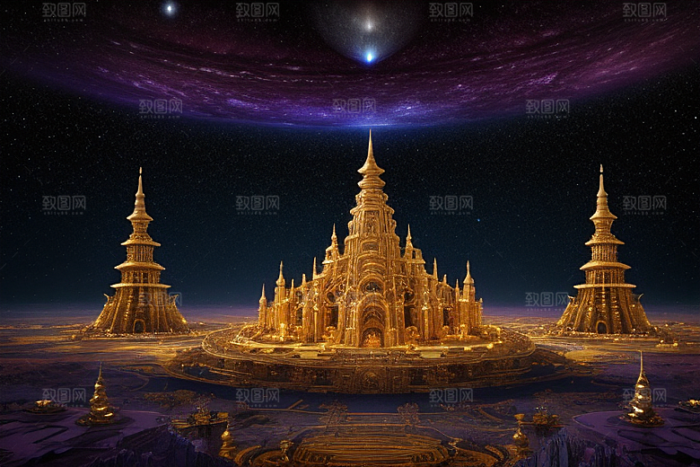 天神宫殿宇宙壮丽