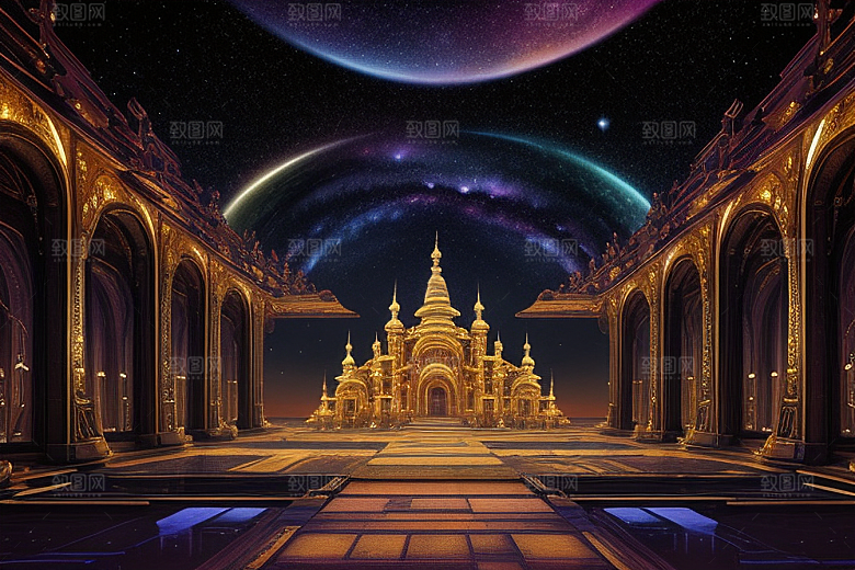 天神宫殿宇宙壮丽