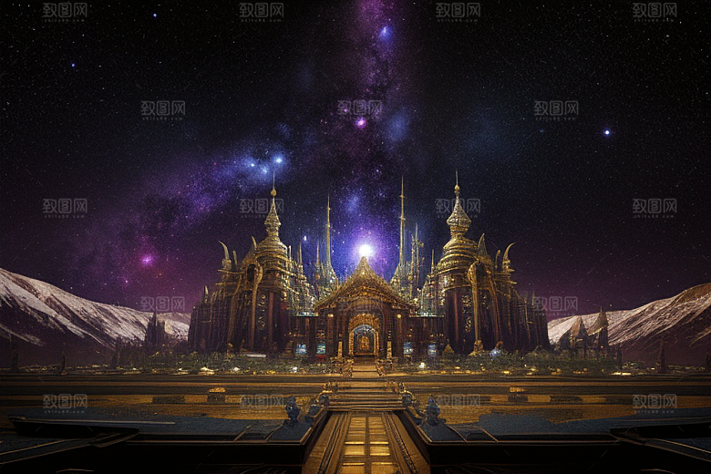 天神宫殿宇宙壮丽