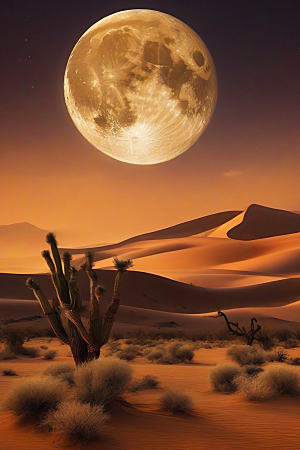 沙漠之心在沙漠中感受生命的脉动