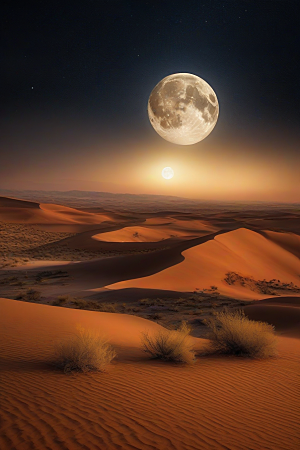 沙漠的诗意在无垠沙海中流淌