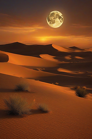 沙漠之舞与大地共鸣的律动