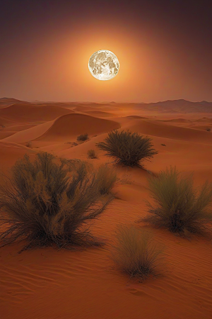 沙漠的旋律舞动心灵的狂欢