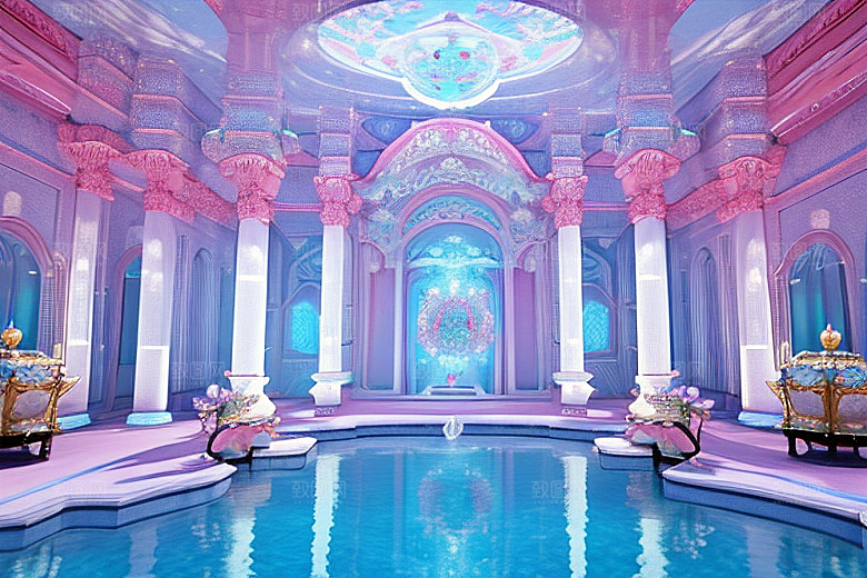 粉色玫瑰梦幻魔法