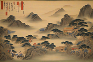 千年情缘古代东方风景中的传世爱恋