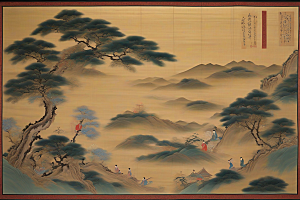 爱之绽放古老东方风景中的感人故事