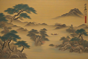 爱之绽放古老东方风景中的感人故事