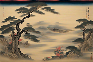 情意绵绵古代东方风景中的传世爱情