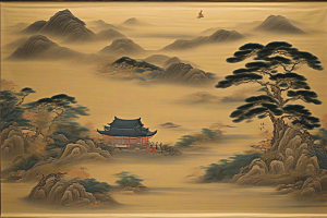 情意绵绵古代东方风景中的传世爱情