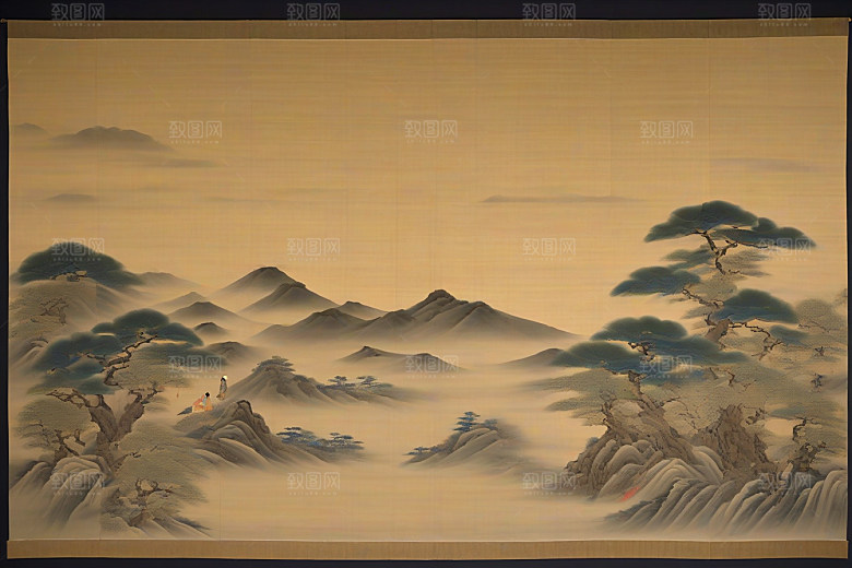 宿命之爱古老东方风景中的激情与分离