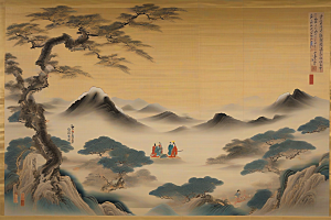 宿命之爱古老东方风景中的激情与分离