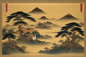 宿命之爱古老东方风景中的激情与分离