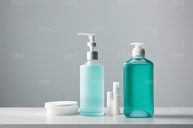中间摆放的漱口水产品