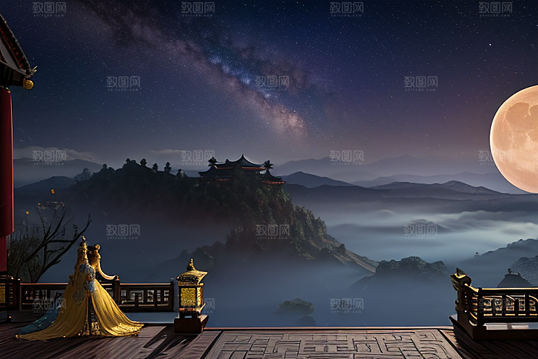 金殿绚丽梦幻之境