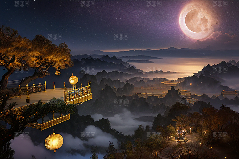 金殿绚丽梦幻之境