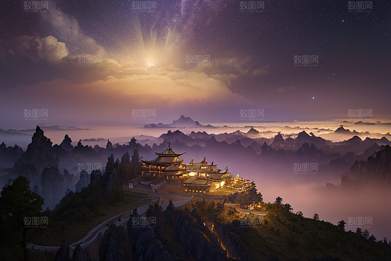 金殿绚丽梦幻之境
