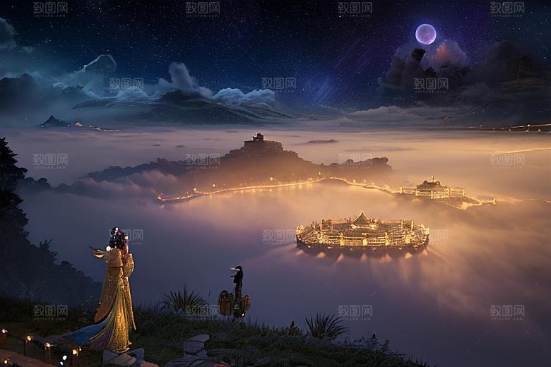 金殿梦境星光闪耀