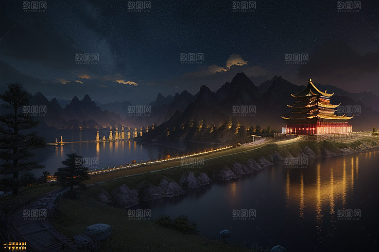 仙境童话月光如水