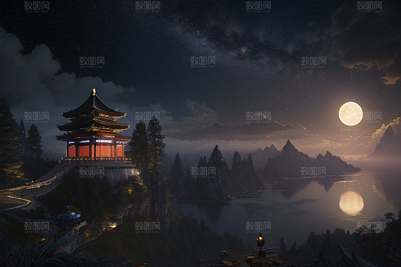 仙境童话月光如水