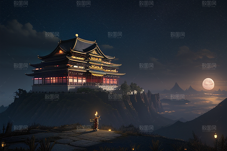仙境童话月光如水