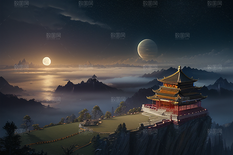 仙境童话月光如水