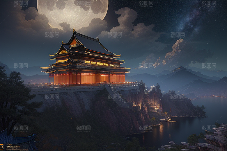 金殿绚丽梦幻之境