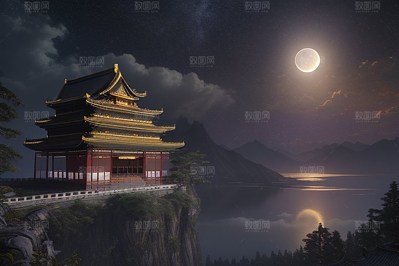 金殿绚丽梦幻之境