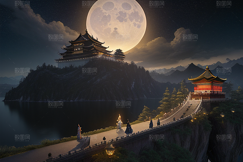金殿绚丽梦幻之境