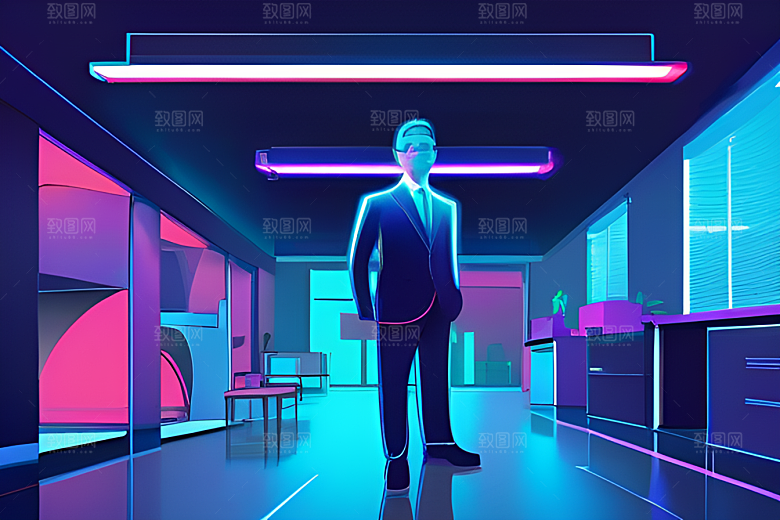 创意装饰商务人士全新办公室的独特设计