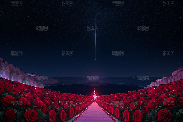 星空下的雅典娜梦境