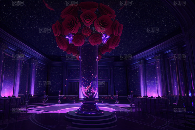 星空下的雅典娜梦幻景观