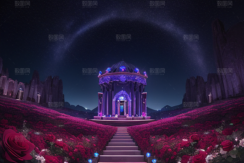 雅典娜梦幻宫殿蓝宝石与红宝石
