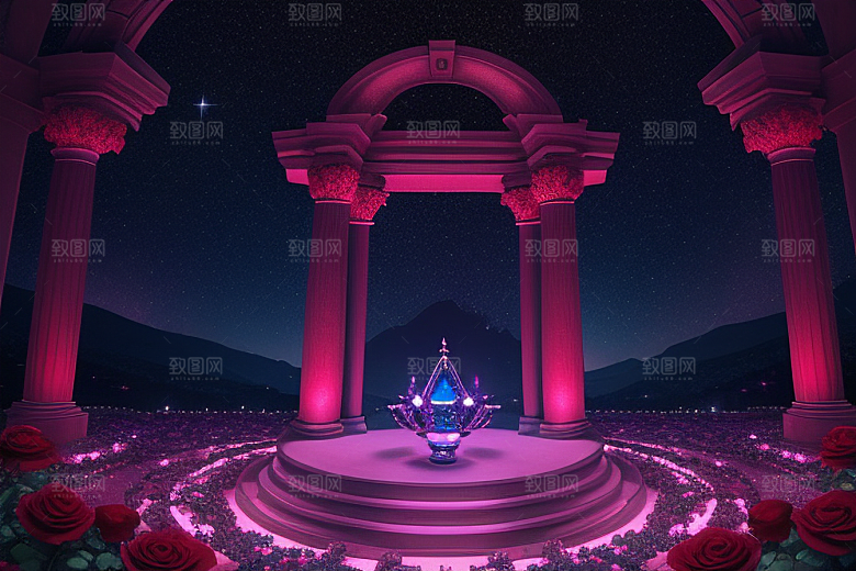 雅典娜梦幻宫殿蓝宝石与红宝石