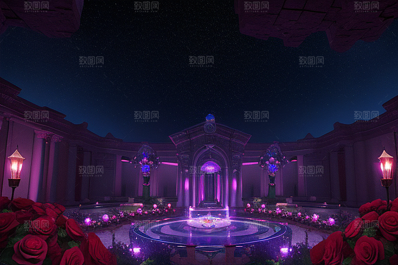 雅典娜梦幻宫殿蓝宝石与红宝石