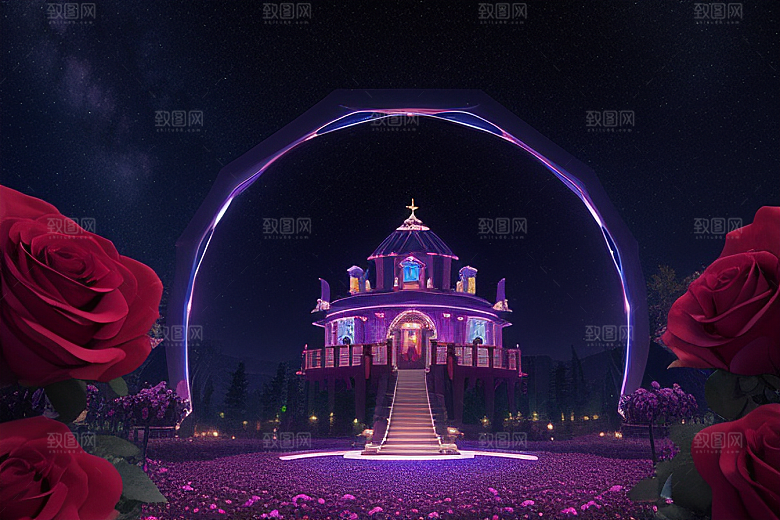 雅典娜梦幻宫殿蓝宝石与红宝石