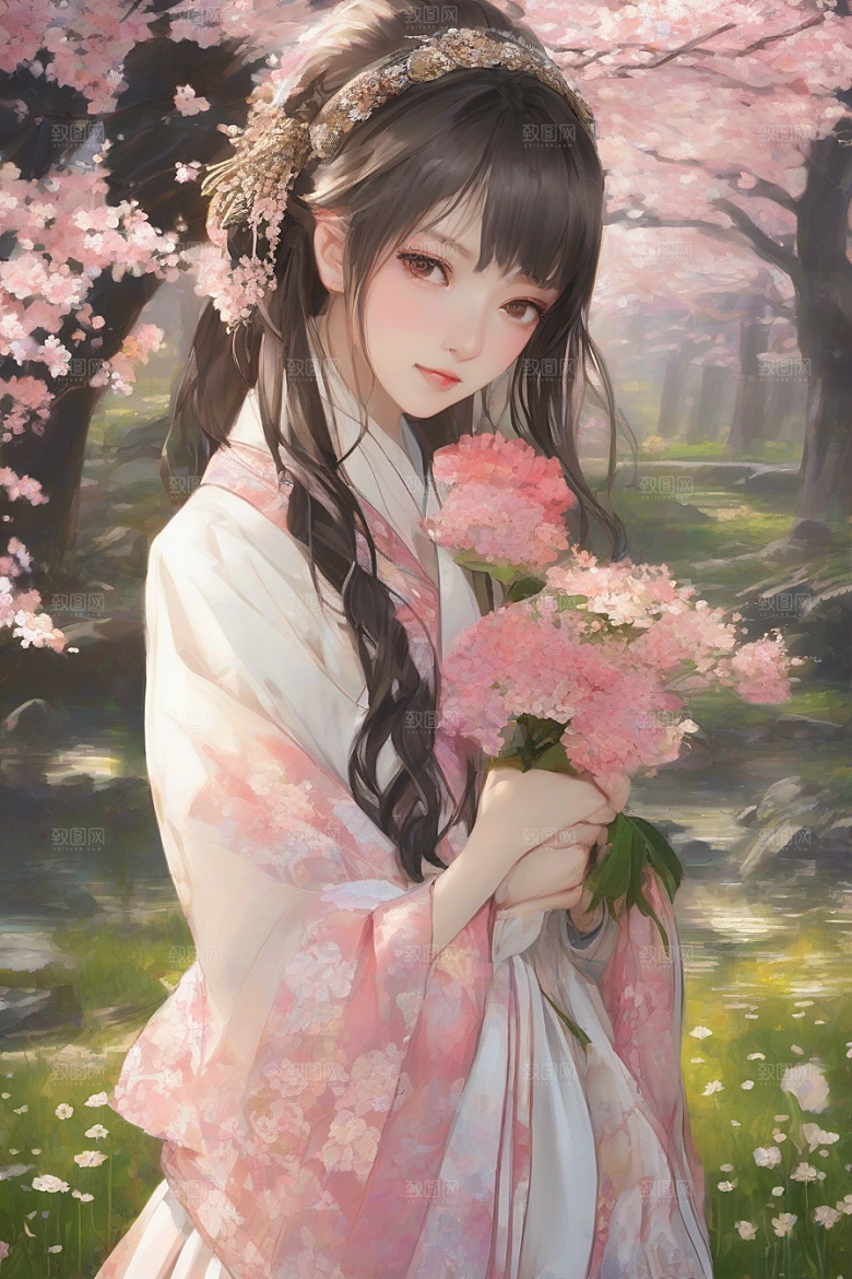 绚丽背景下的美丽女子闪耀登场