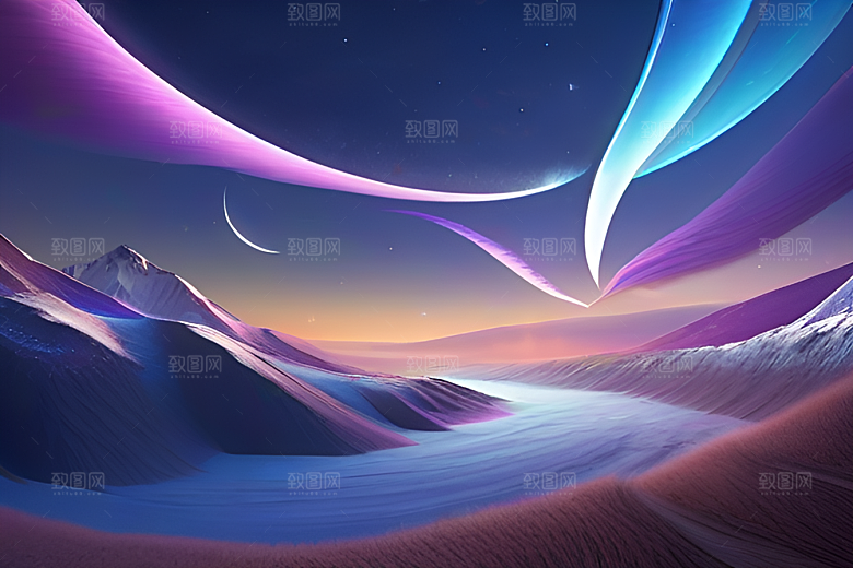 复杂而精致Tane光影的CG艺术作品