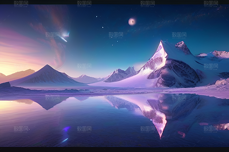 光之路径与羽毛超细节的CG艺术杰作