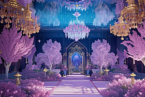 魔法宝殿穿越宝藏宫殿的奇幻之旅