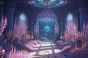 魔法宝殿穿越宝藏宫殿的奇幻之旅