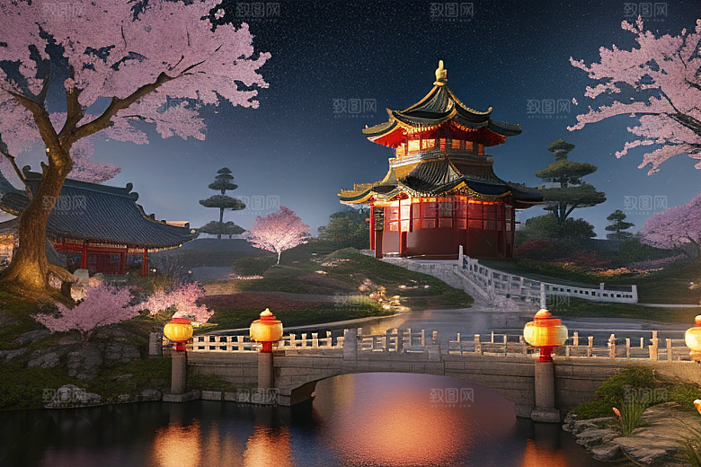 神话之门绚丽的中国风CG世界