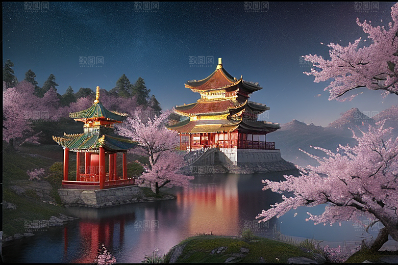 神话之门绚丽的中国风CG世界