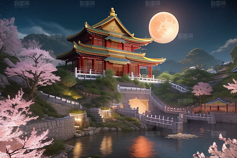 神话之门绚丽的中国风CG世界