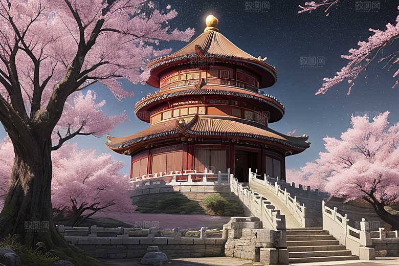 神话南门绚丽的中国风CG渲染