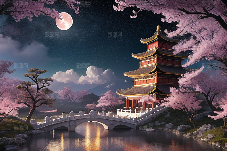 神话之门绚丽的中国风CG世界